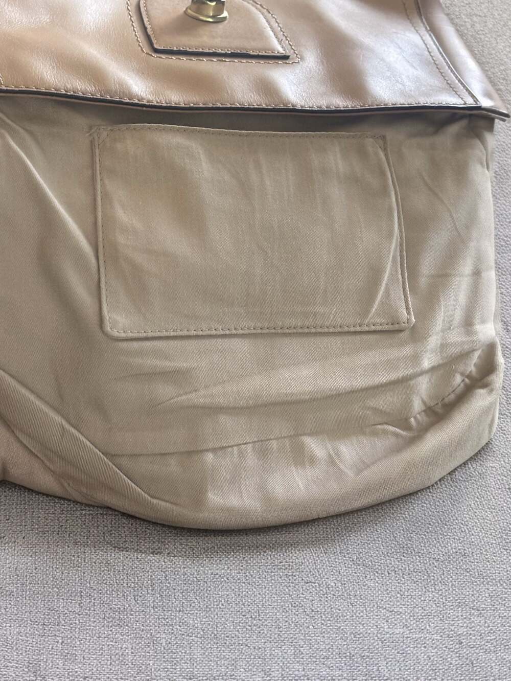 Coach Legacy Willis 70th Anniversary Tan Leather Top Handle Bag with Shoulder St - Picture 4 of 12